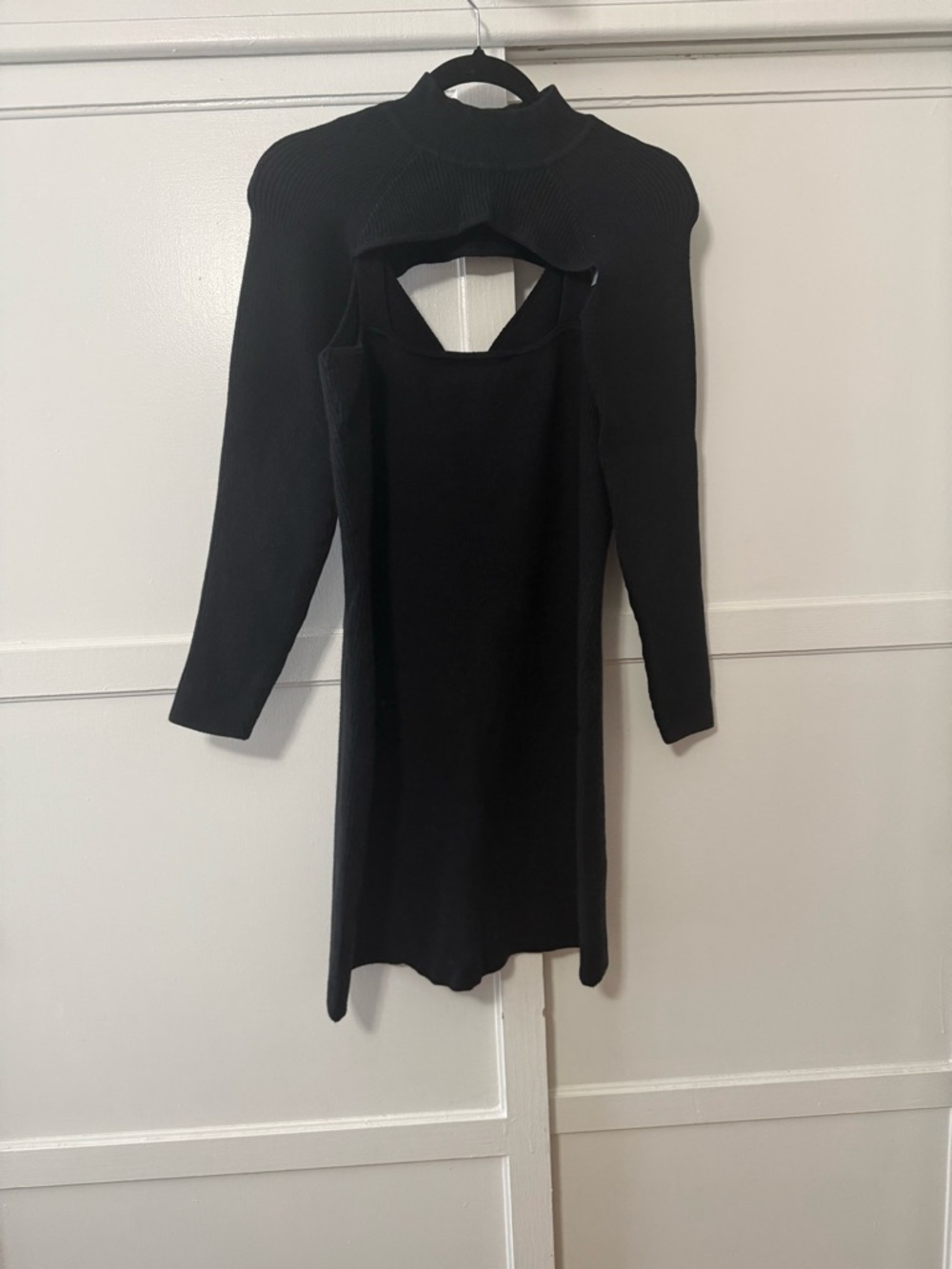 Abercrombie & Fitch Women's Knit Dress Black x Large NWT
